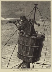 De Arctische expeditie, het kraaiennest